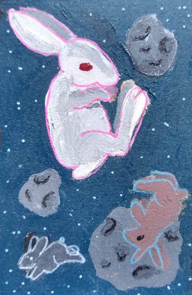 Kayla Rutkowski Space Bunnies